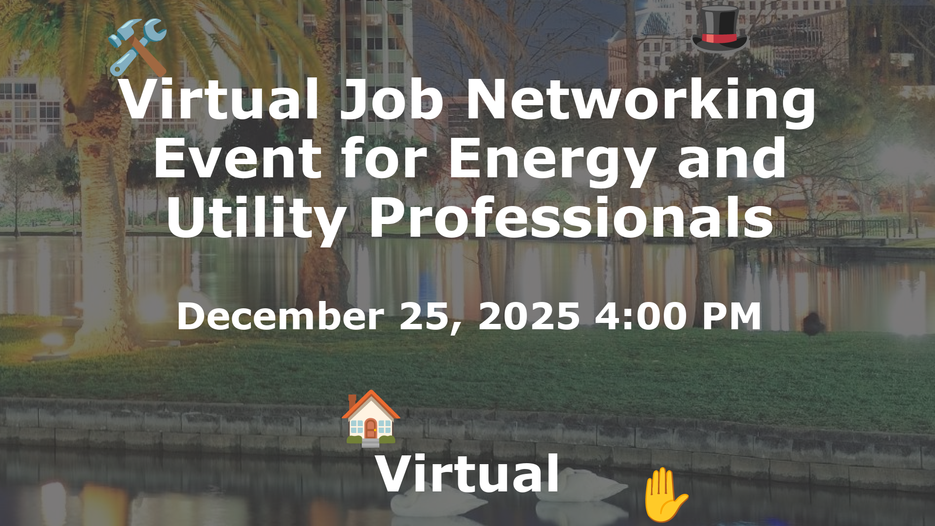 Virtual Job Networking Event for Energy and Utility Professionals event image